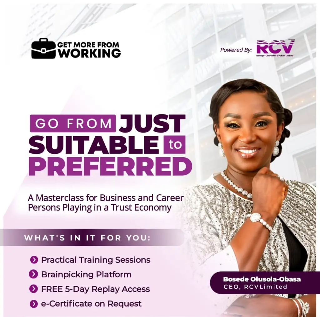 Get more from working